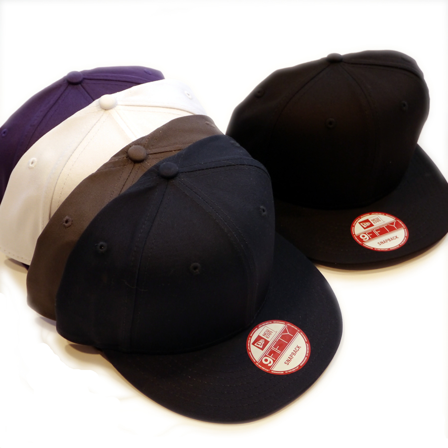 NEW ERA 9FIFTY スナップバック キャップ 無地 NE400 - 無地衣料専門店 アンクレット | anklet.com